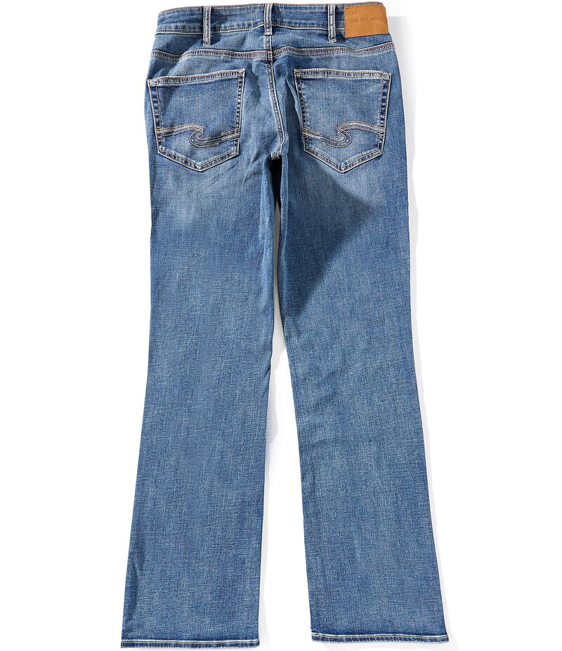 シルバー ジーンズ メンズ ボトムス デニムパンツ ブーツカット ブーツ Silver Jeans Co. Craig Classic Fit Bootcut Jeans Outlaw