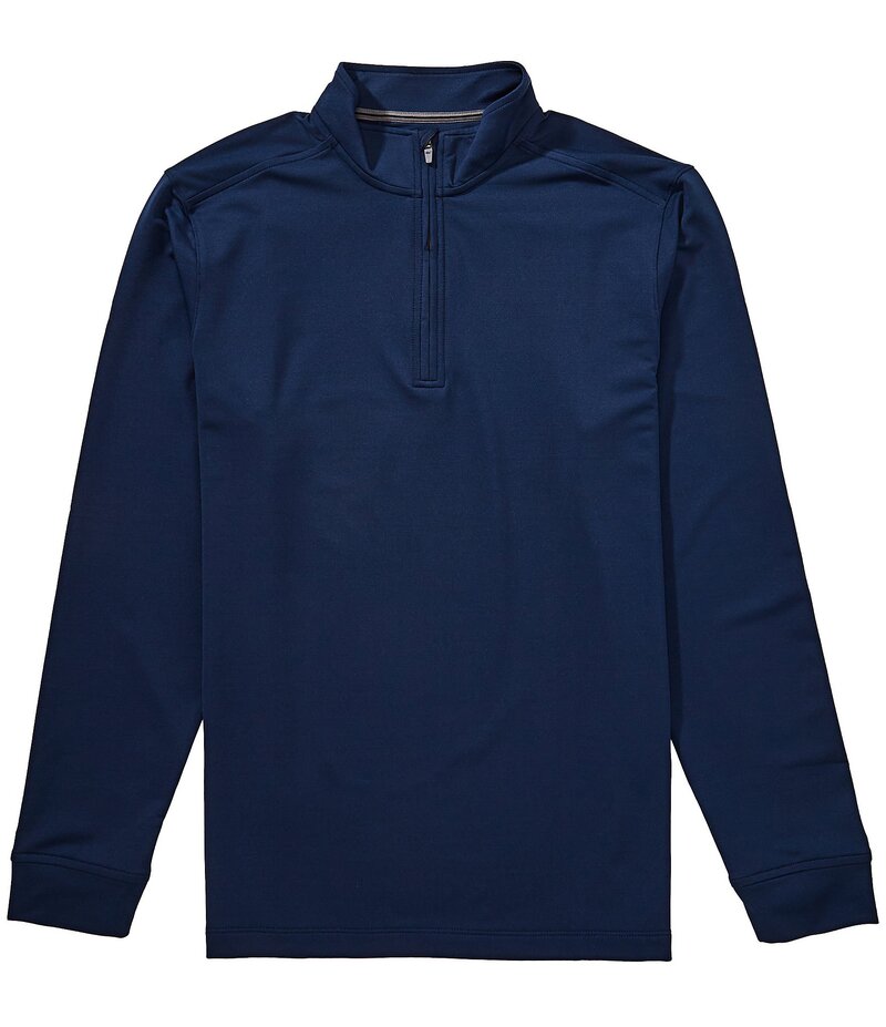 ヴァインヤードヴァインズ メンズ アウター ニット・セーター Vineyard Vines Clubhouse Performance Stretch Quarter-Zip Pullover Blue ブルー