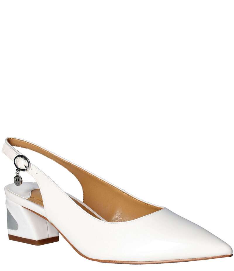 ジェイレニー レディース シューズ ヒール J. Renee Shayanne Patent Slingback Pumps Lemon Patent｜ReVida 店