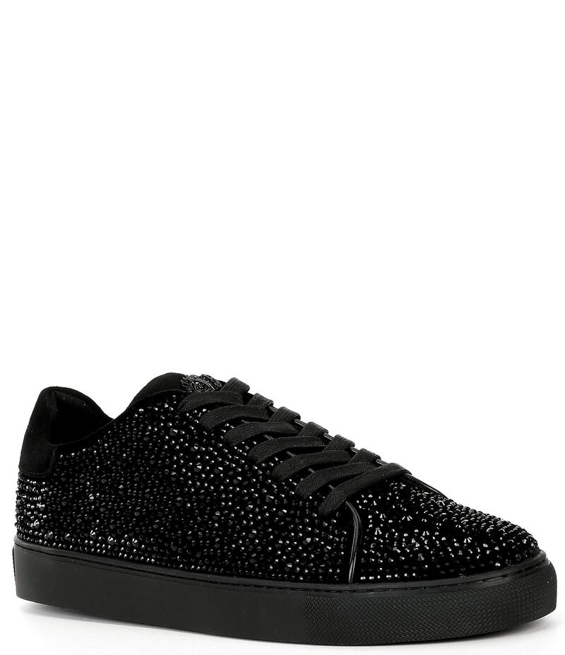 カートジェイガーロンドン メンズ シューズ ドレスシューズ スニーカー Kurt Geiger London Men's Lennon Crystal Embellished Sneakers Black ブラック