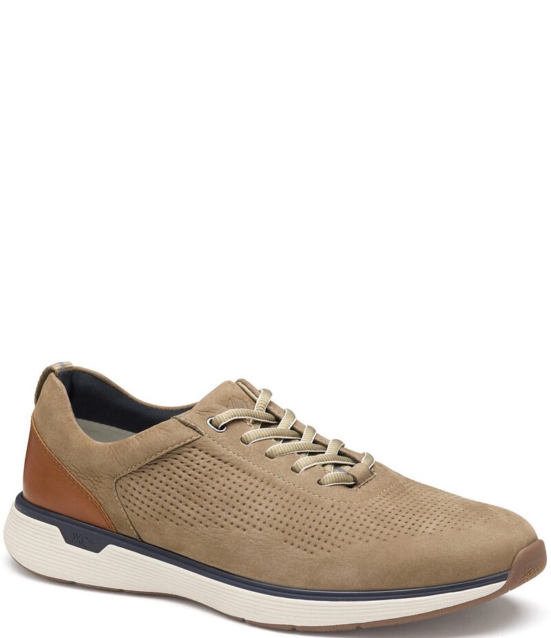 ジョンストンアンドマーフィー メンズ シューズ ドレスシューズ スニーカー Johnston & Murphy Men's XC4 Prentiss 2 Waterproof Embossed Nubuck U-Throat Sneakers Taupe トープ
