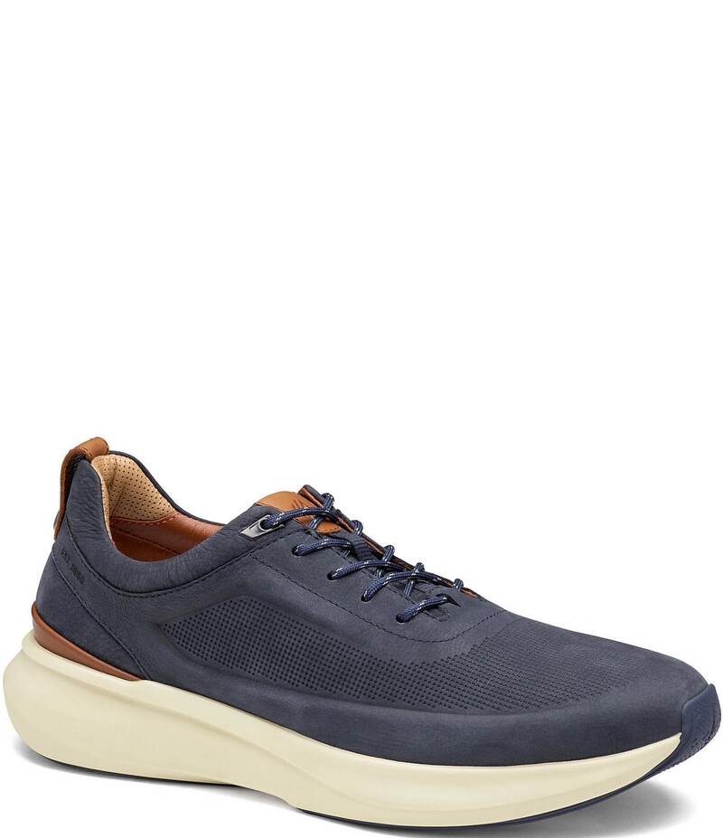 ジョンストンアンドマーフィー メンズ シューズ ドレスシューズ スニーカー Johnston & Murphy Men's XC+Declan U-Throat Waterproof Nubuck Sneakers Navy ネイビー