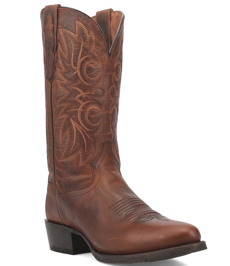 ダンポスト メンズ シューズ ブーツ・レインブーツ コットン ブーツ レザー Dan Post Men's Cottonwood 13 Leather Round Toe Western Boots Rust ラスト