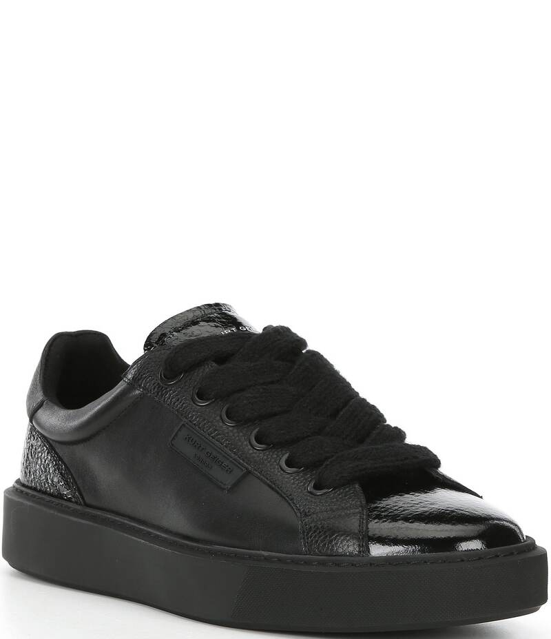 カートジェイガーロンドン メンズ シューズ ドレスシューズ スニーカー レザー Kurt Geiger London Men's Albion Leather Sneakers Black ブラック
