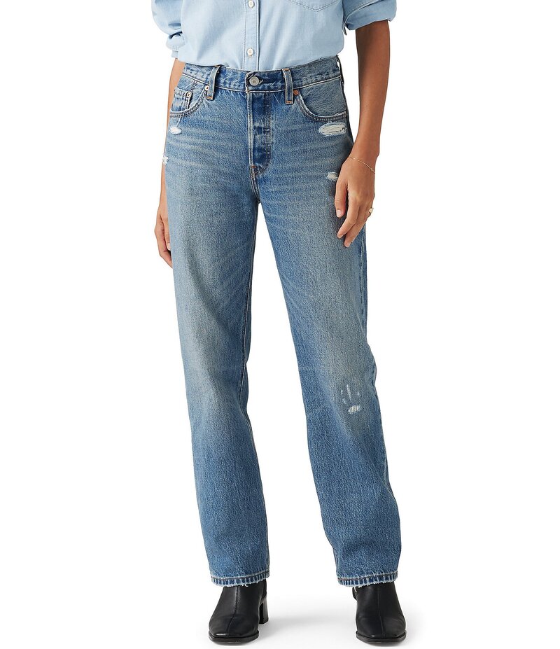 リーバイス レディース ボトムス デニムパンツ ヴィンテージ ジーンズ Levi'sR 501R 90s Vintage Mid Rise Loose Fit Jeans Verified Vintage
