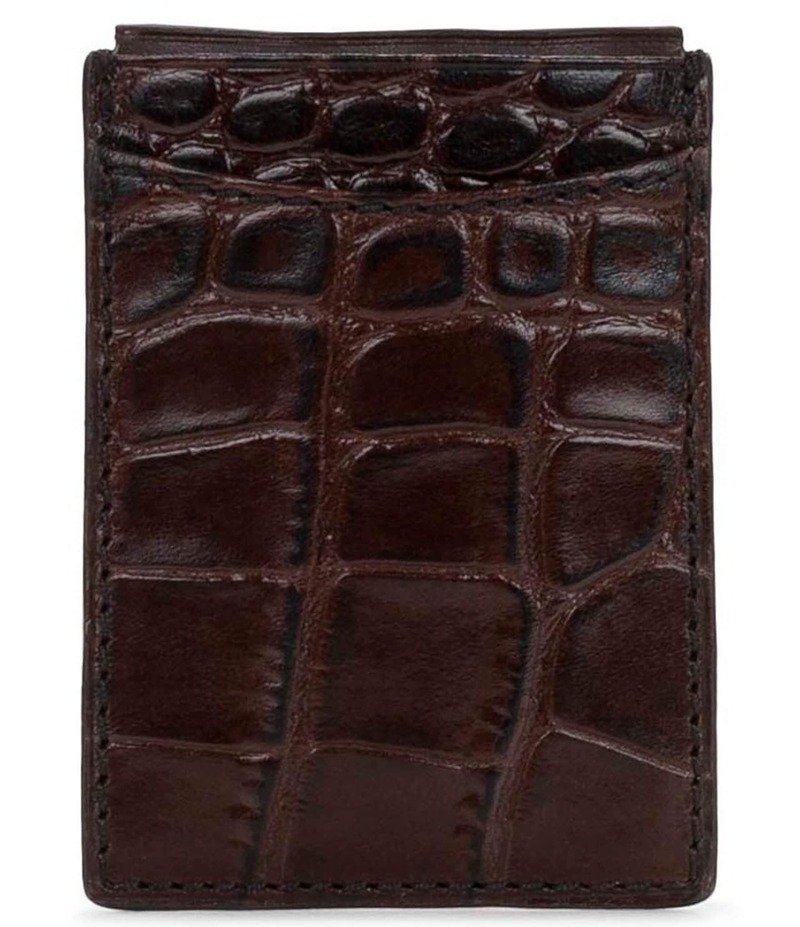パトリシアナシュ レディース 付属物 札入れ なめし革 Patricia Nash Nash Moderna Full Grain Leather Magnetic Money Clip Brown 赤銅色 レディース財布-バッグ・小物・ブランド雑貨