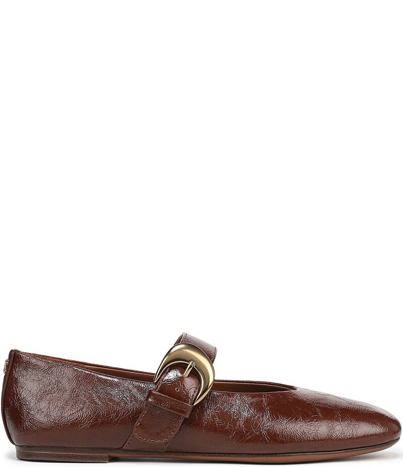 サムエデルマン レディース シューズ パンプス Circus NY by Sam Edelman Bella Mary Jane Ballerina Flats Deep Pecan