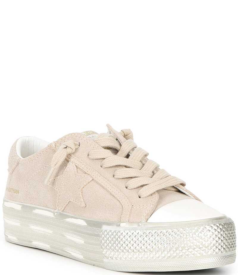 ヴィンテージハバナ レディース ボトムス カジュアルパンツ プラットフォーム スニーカー スエード Vintage Havana Amaze Suede Platform Sneakers Stone ストーン｜ReVida 店