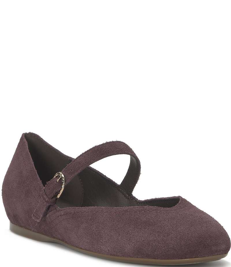 ラッキーブランド レディース シューズ パンプス スエード Lucky Brand Cyrena Suede Mary Jane Flats Winter Cherry
