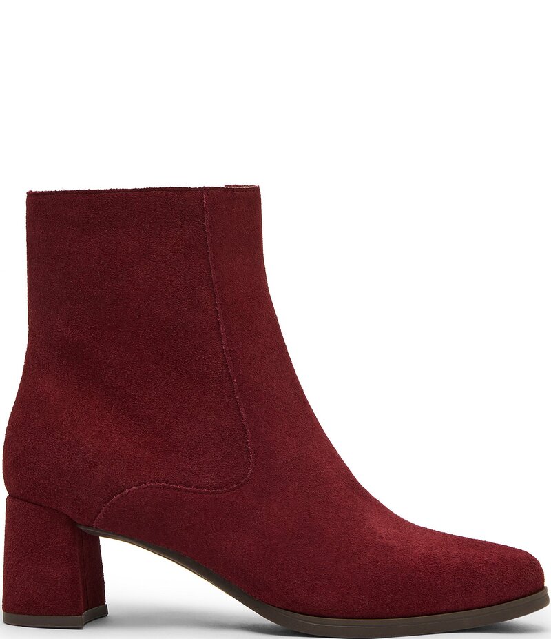 ブロンド レディース シューズ ブーツ・レインブーツ スエード ブーツ Blondo Hylia Waterproof Suede Booties Wine ワイン