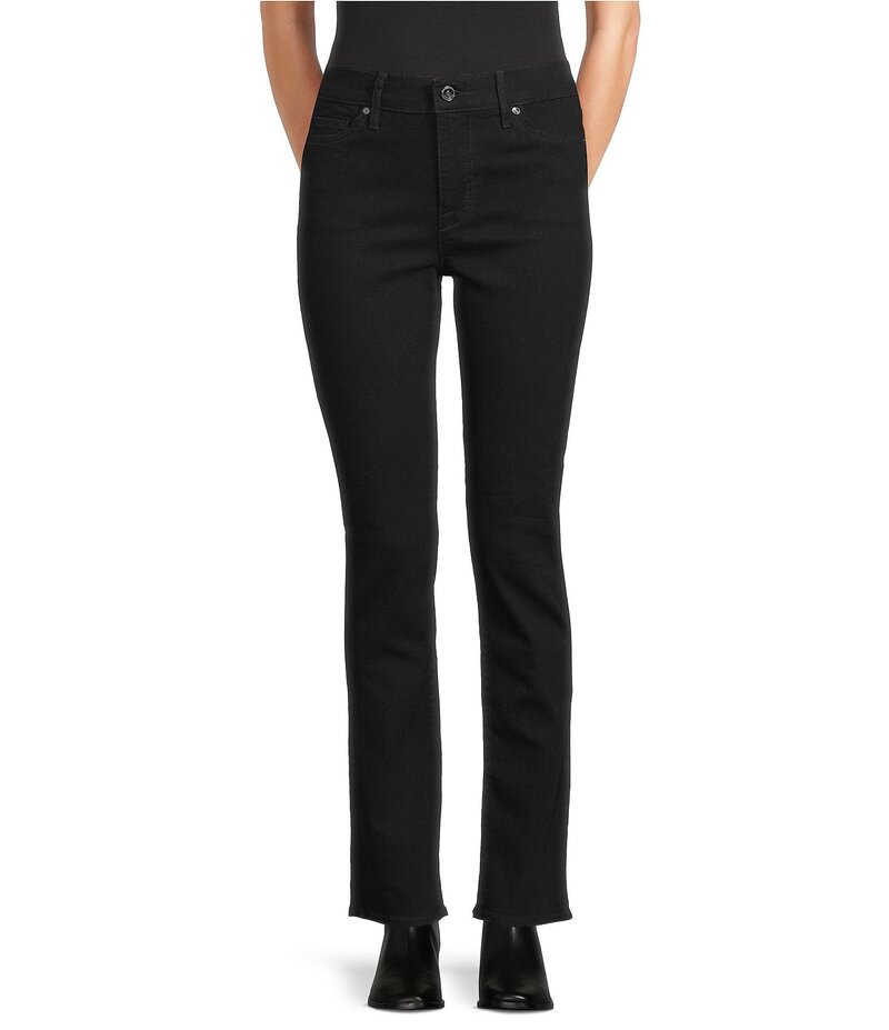 コード ブルー レディース ボトムス デニムパンツ チェルシー ジーンズ Code Bleu Chelsea Straight Core High Rise Power Pocket Jeans Saturated Black ブラック