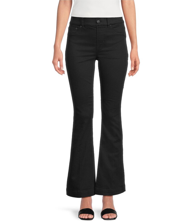 スパンク レディース ボトムス デニムパンツ フレア デニム ジーンズ Spanx Pull-On High Rise Flare Leg Denim Jeans Hartwell Wash デニム