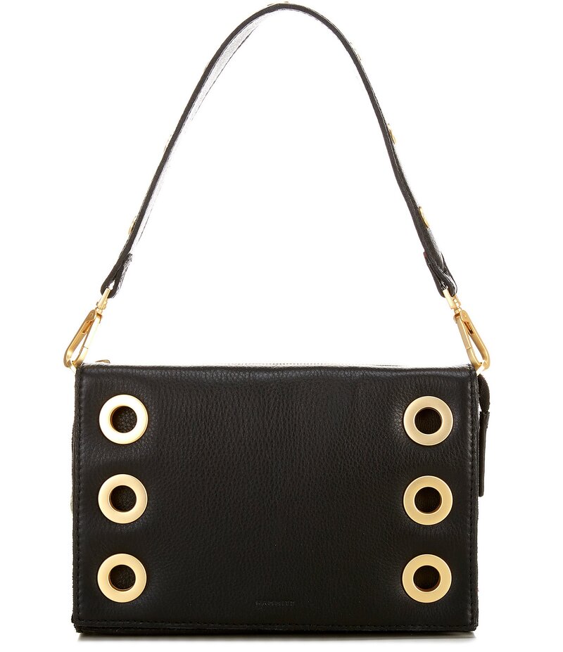 ハミット レディース 御徒面子 ショルダーバッグ Hammitt Montana Small Convertible Crossbody Bag Black/Brushed Gold 黒いこと