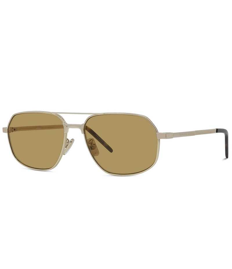 ジバンシー レディース 付属物 サングラス・アイウェア Givenchy Unisex Giv One 57粍 Aviator Sunglasses Shiny Gold/Ochre ゴールド