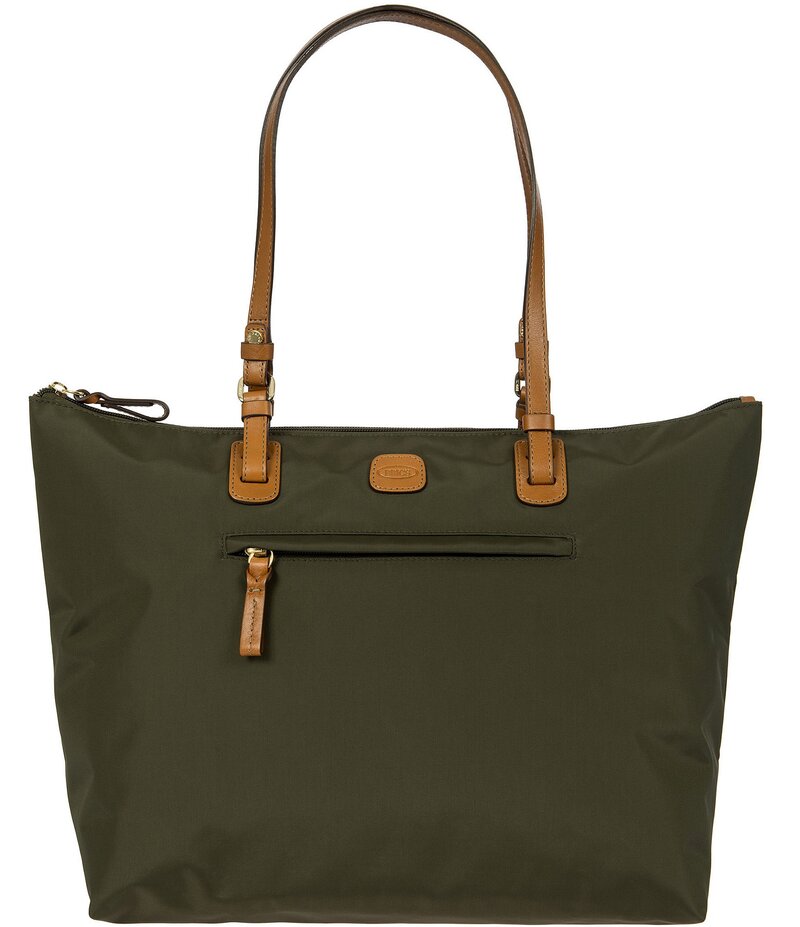 ブリックス レディース バッグ ハンドバッグ Bric's X-Bag Large Sportina 3-Way Shopper Tote Bag Olive オリーブ|ReVida 店