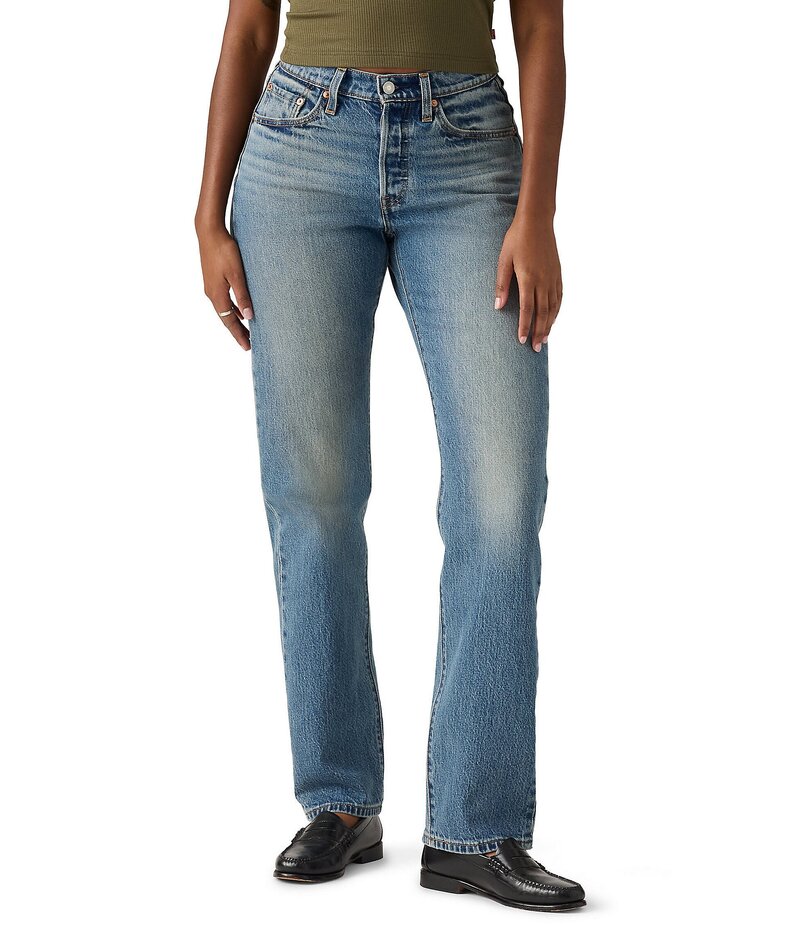 リーバイス レディース ボトムス デニムパンツ ジーンズ Levi'sR 501R High Rise Curvy Fit Jeans Weather Now