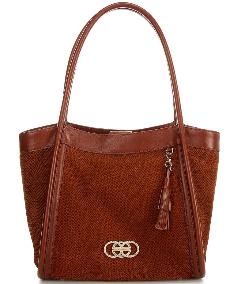 ブランミン レディース バッグ トートバッグ BRAHMIN Deveron Collection Bailee Sparkling Cider Slouchy Tote Bag Sparkling Cider