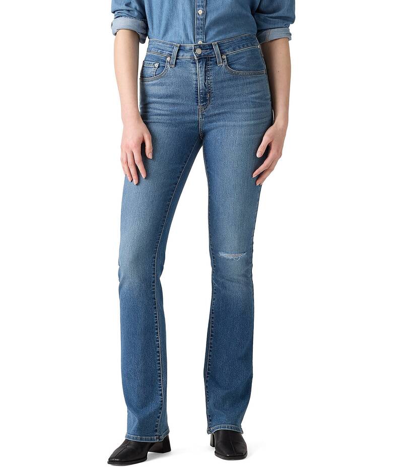 リーバイス レディース ボトムス デニムパンツ ブーツカット ブーツ ジーンズ Levi'sR 725 High Rise Bootcut Jeans Timeless Tint|ReVida 店