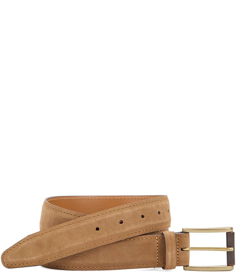 ジョンストンアンドマーフィー メンズ 付属品 胴締め Johnston \u0026 Murphy Men\u0027s Harford Nubuck Belt Camel 駱駝
