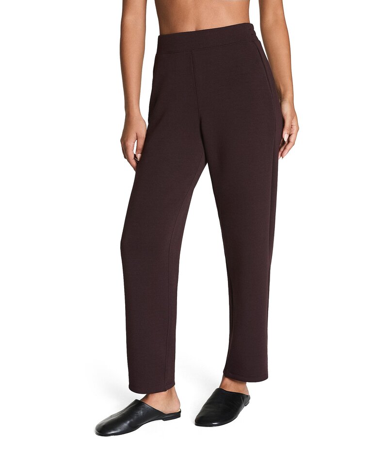 スパンク レディース ボトムス カジュアルパンツ パンツ Spanx AirEssentials Slim Straight Pants Truffle Brown ブラウン|ReVida 店