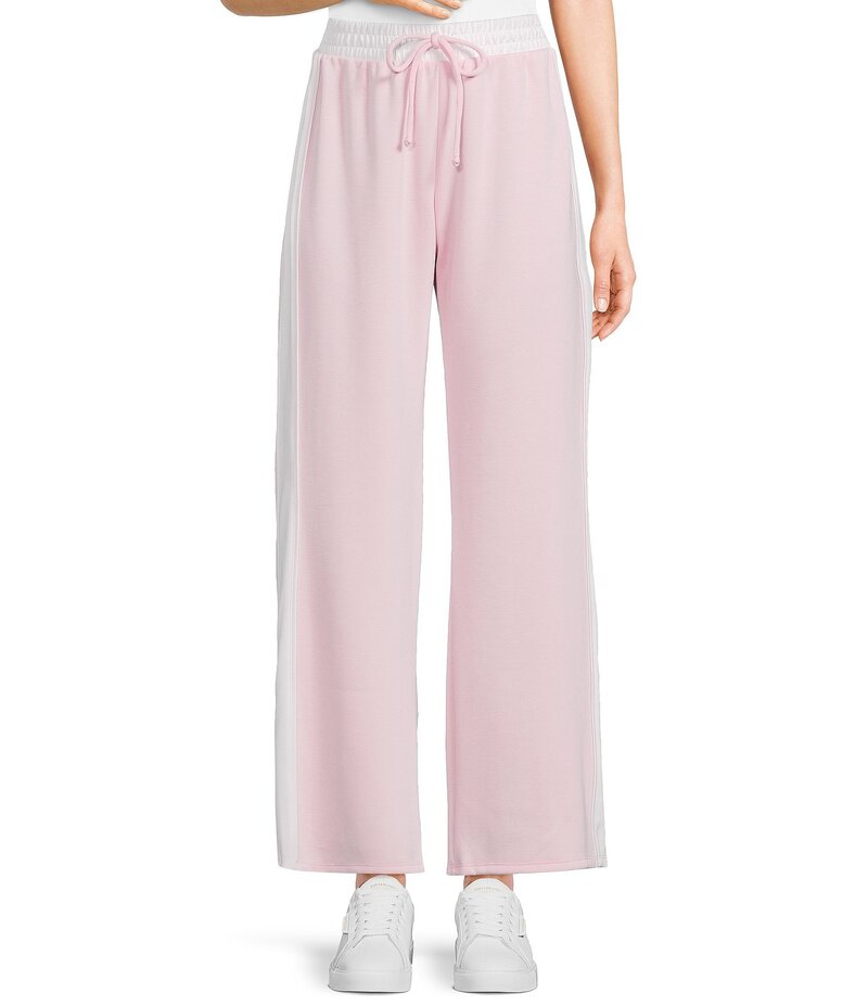 モアモア レディース ボトムス カジュアルパンツ ワイドレッグ パンツ Moa Moa High Rise Wide Leg Pants Fairytale/Off White オフホワイト