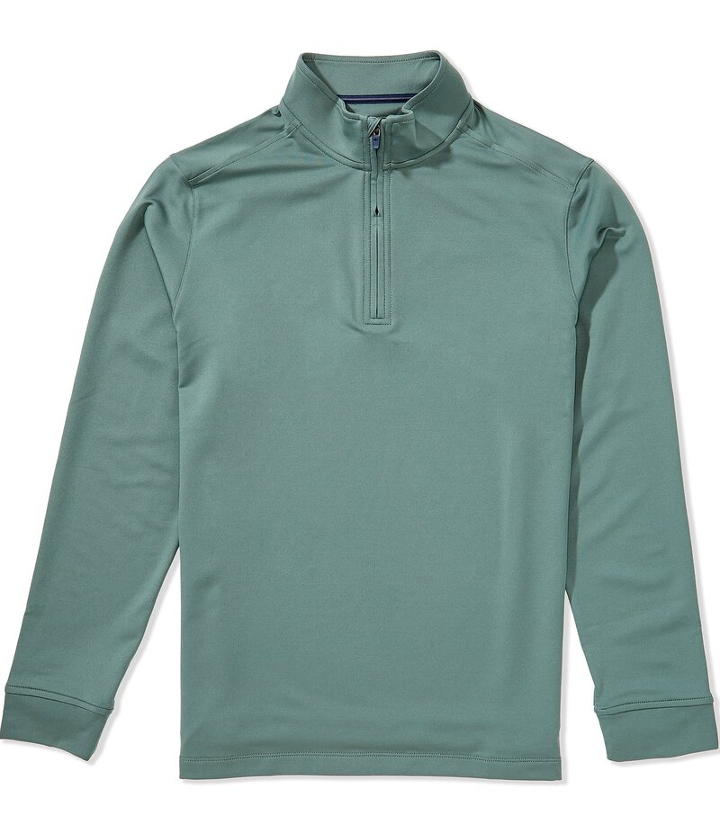 ヴァインヤードヴァインズ メンズ アウター ニット・セーター Vineyard Vines Clubhouse Performance Stretch Quarter-Zip Pullover Balsam