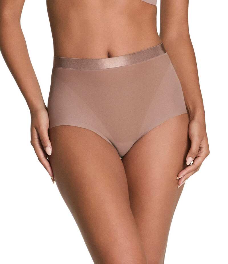 スパンク レディース アンダー御召しもの ブリーフズボン下 シアー SPANXsupersmooth? SheerSense Cheeky Hipster Cafe 金 Lait
