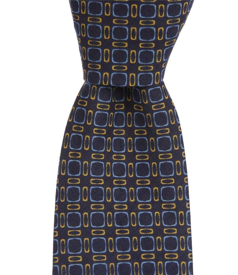 目あたらしいペンギン メンズ 付属物 タイ Original Penguin Kahan Neat Pattern 2 1/2 Woven Tie Navy 米国海軍 スーツ用ファッション小物-ネクタイ-バッグ・小物・ブランド雑貨