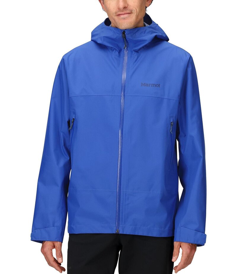 マーモット メンズ アウター ジャケット・ブルゾン ミニ ジャケット Marmot Minimalist PertexR Rain Jacket Oxide Blue ブルー