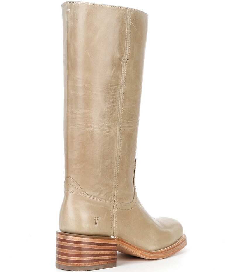 フライ レディース シューズ ブーツ・レインブーツ トール ブーツ レザー Frye Campus 14L Tall Leather Riding Boots Eucalyptus|ReVida 店