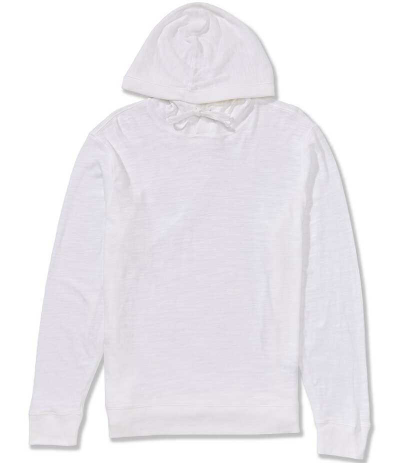 ファレティ メンズ アウター パーカー・スウェット コットン パーカー Faherty Slub Cotton Hoodie White ホワイト