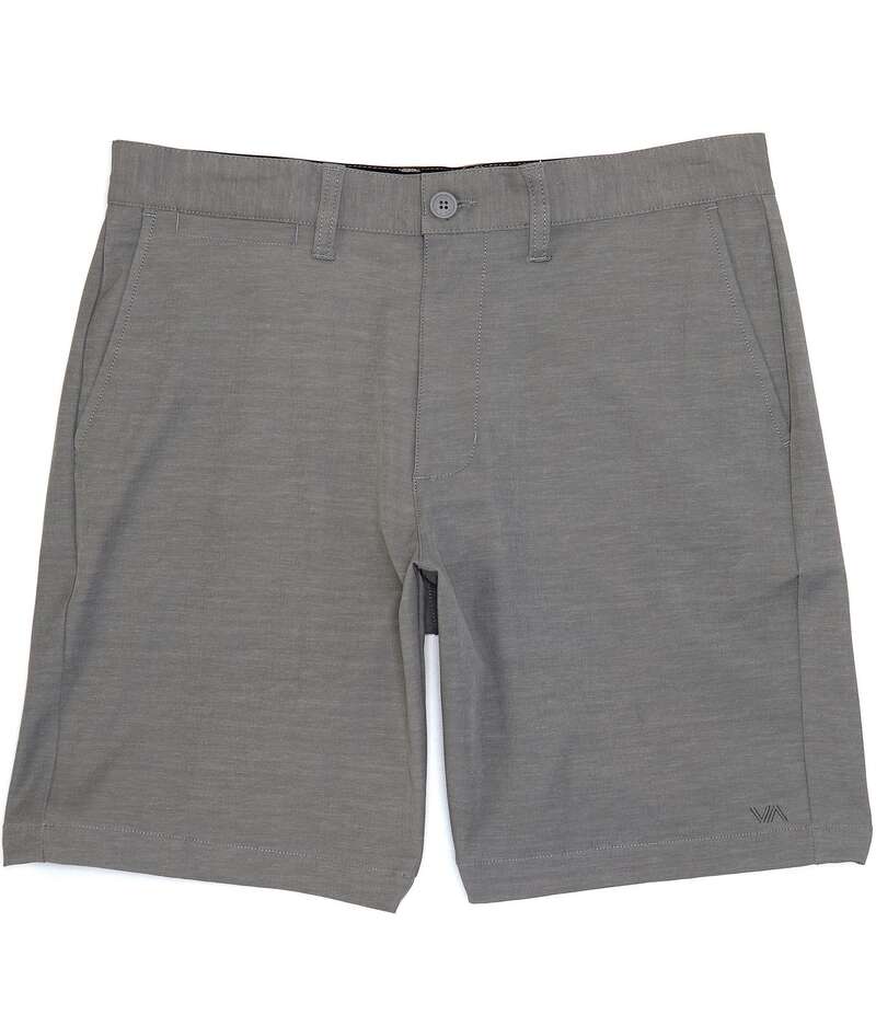 ルーカ メンズ ボトムス ハーフパンツ・ショーツ ショートパンツ RVCA Back In Hybrid 19 Outseam Shorts Anthracite Heather ヘザー