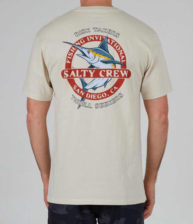 ソルティークルー メンズ トップス プルオーバー プルオーバー グラフィック Salty Crew Short Sleeve Interclub Graphic T-Shirt Bone