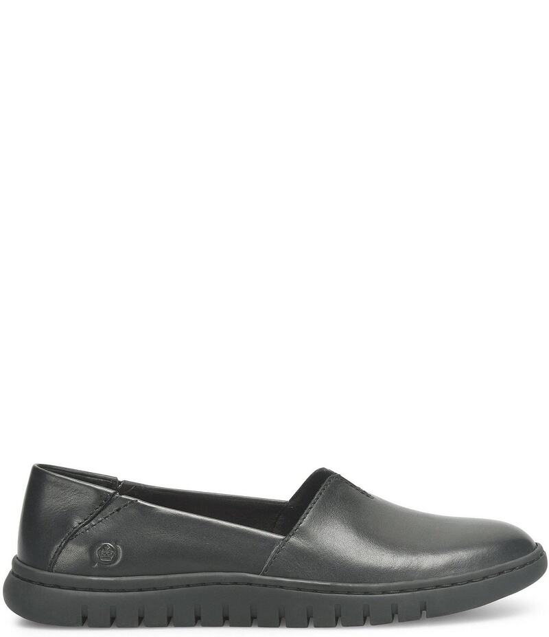 ボーン レディース シューズ パンプス レザー ローファー Born Sebra II Leather Loafers Black ブラック