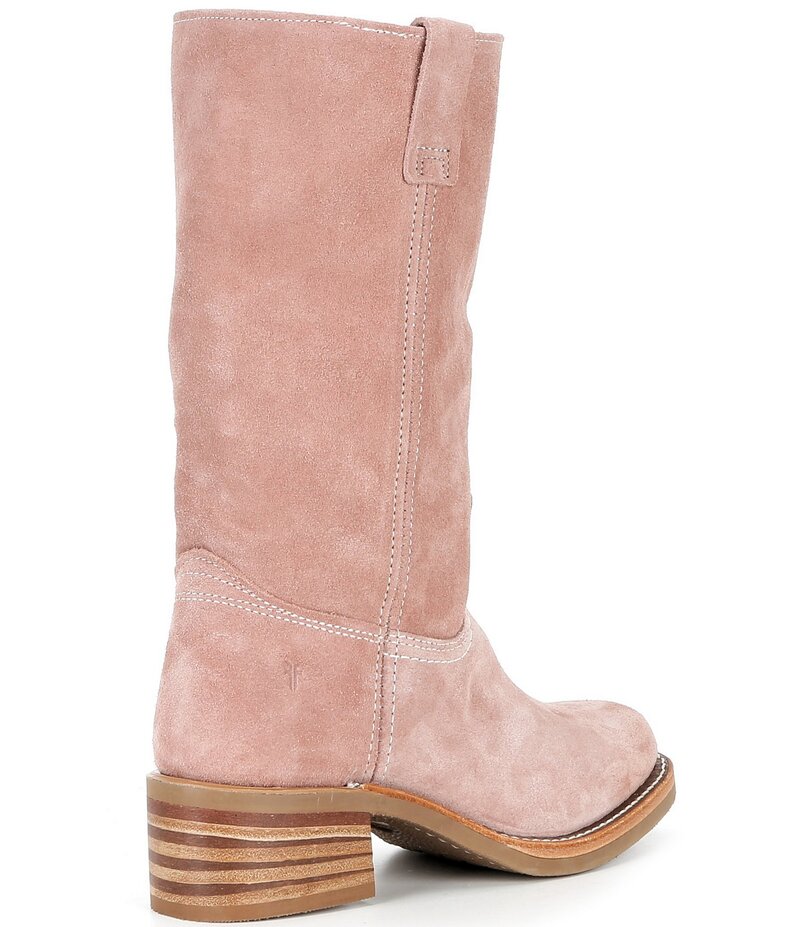 フライ レディース シューズ ブーツ・レインブーツ トール スエード ブーツ Frye Campus 12R Tall Suede Riding Boots Woodrose