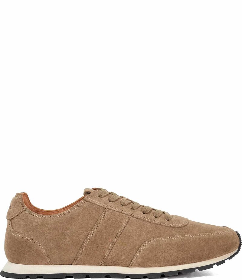 デューンロンドン メンズ シューズ ドレスシューズ スニーカー スエード Dune London Men's Treyson Suede Sneakers Taupe トープ｜ReVida 店