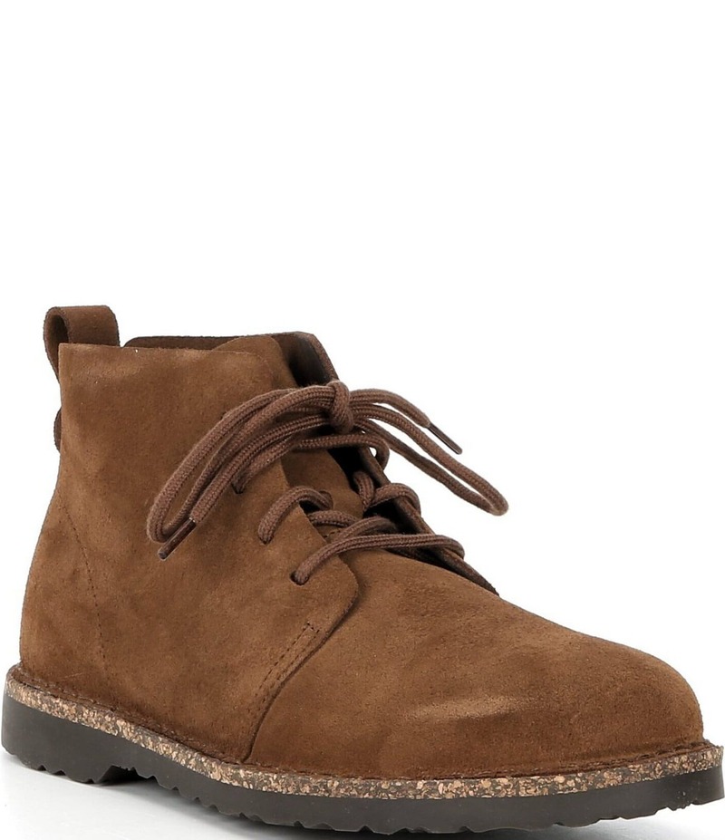 ビルケンシュトック レディース シューズ ブーツ・レインブーツ スエード ブーツ レース Birkenstock Women's Uppsala Suede Lace Up Booties Dark Tea|ReVida 店