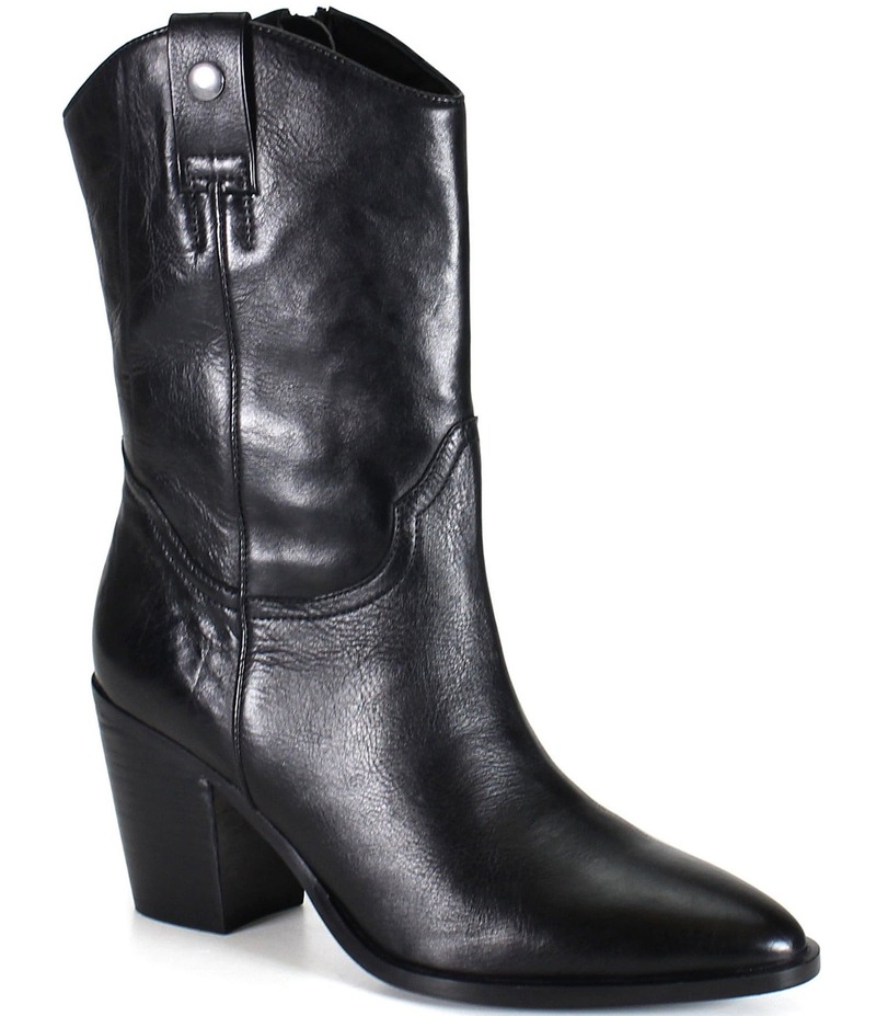 ディバトゥルー レディース シューズ ブーツ・レインブーツ レザー Diba True Glam Girl Leather Western Booties Black ブラック|ReVida 店