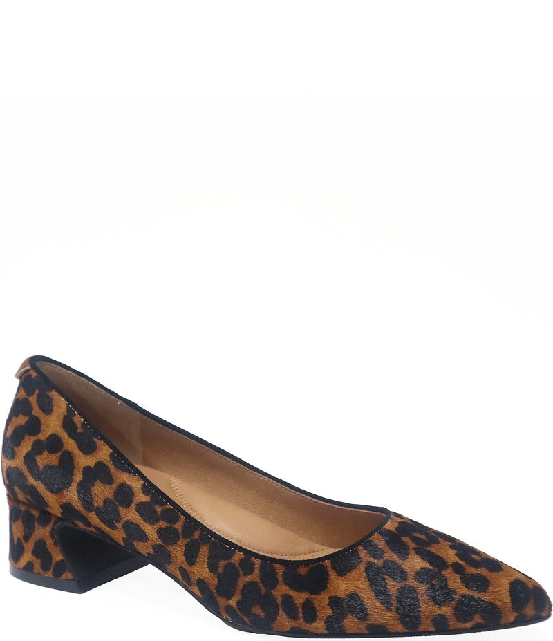 ジェントルソウルズ レディース シューズ パンプス 刷り上げる Gentle Souls Gardena Leopard Print Hair Calf Pumps Leopard 毛の荒物