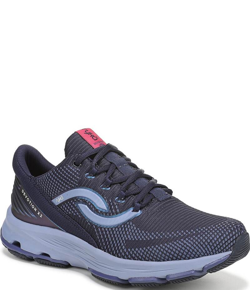 ライカ レディース シューズ スニーカー メッシュ Ryka Women's Devotion X 2 Mesh Fitness Walking Sneakers Academy Blue ブルー