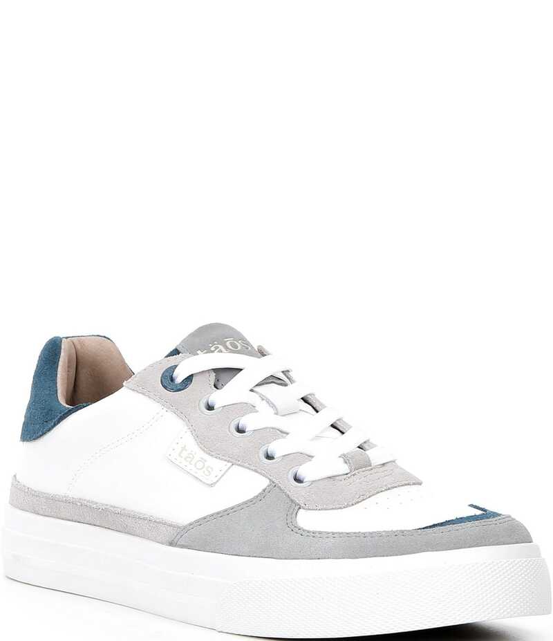 タオスフットウェア レディース シューズ スニーカー プラットフォーム レザー Taos Footwear Pop Soul Leather Platform Sneakers Grey/Petrol Blue Multi グレー 35,620円