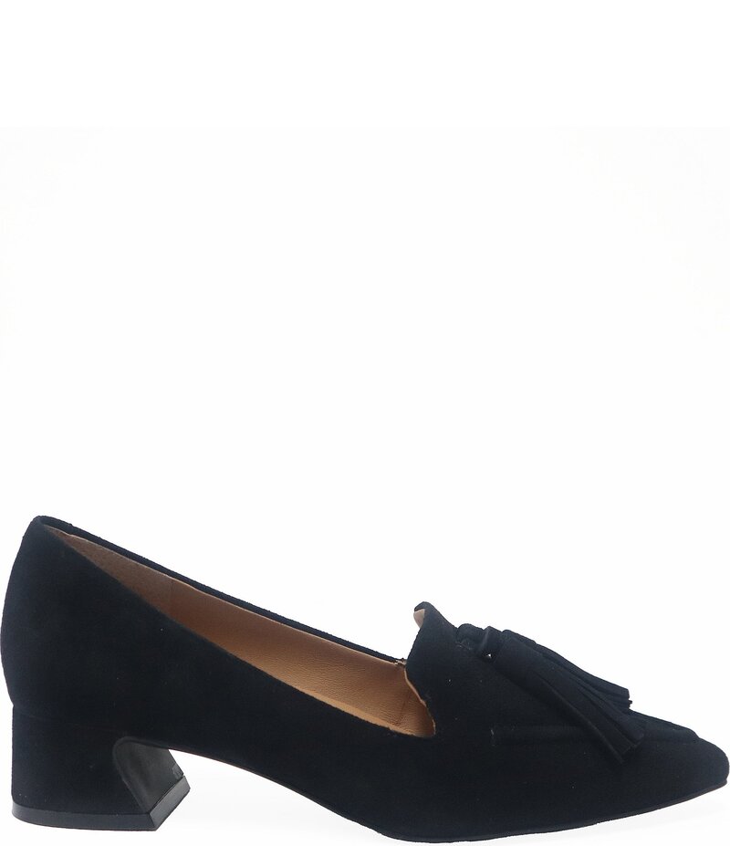 ジェントルソウルズ レディース シューズ パンプス スエード ローファー Gentle Souls Glova Suede Tassel Loafer Pumps Black ブラック 27,170円
