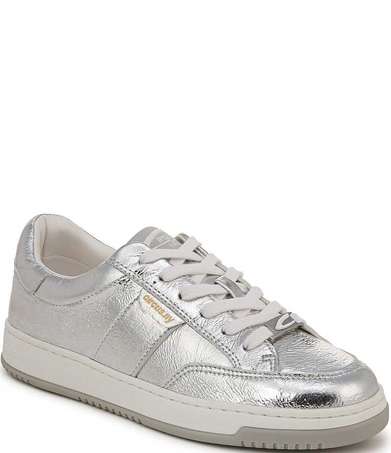 サムエデルマン レディース ボトムス カジュアルパンツ トール スニーカー レース Circus NY by Sam Edelman Vance Metallic Lace Up Sneakers Soft Silver シルバー