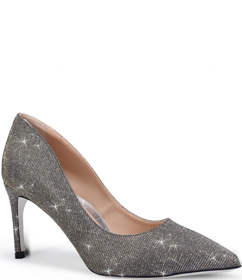 ロンホワイト レディース シューズ 踵 Ron White Cindy Galaxy Pointed Toe Pumps Vintage Gold ゴールド