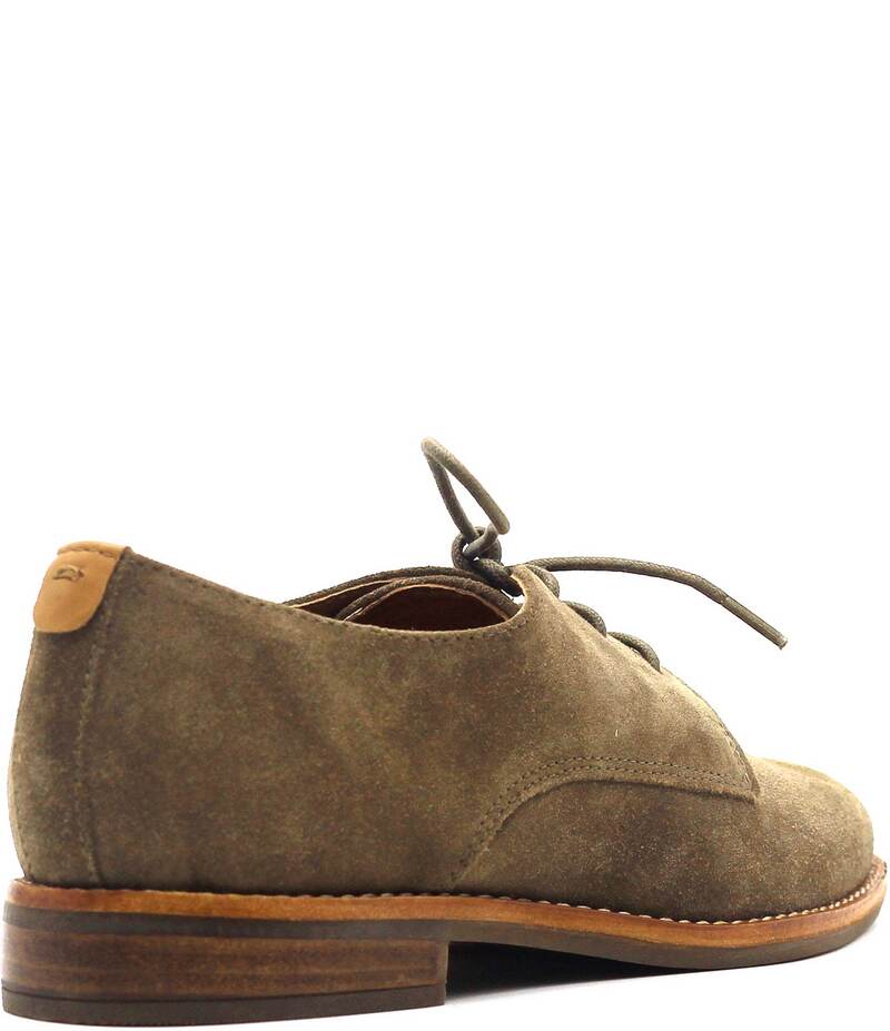 ジェントルソウルズ レディース シューズ オックスフォード スエードクロス Gentle Souls Aronson Suede Oxfords Taupe トープ レディース靴-ローファー