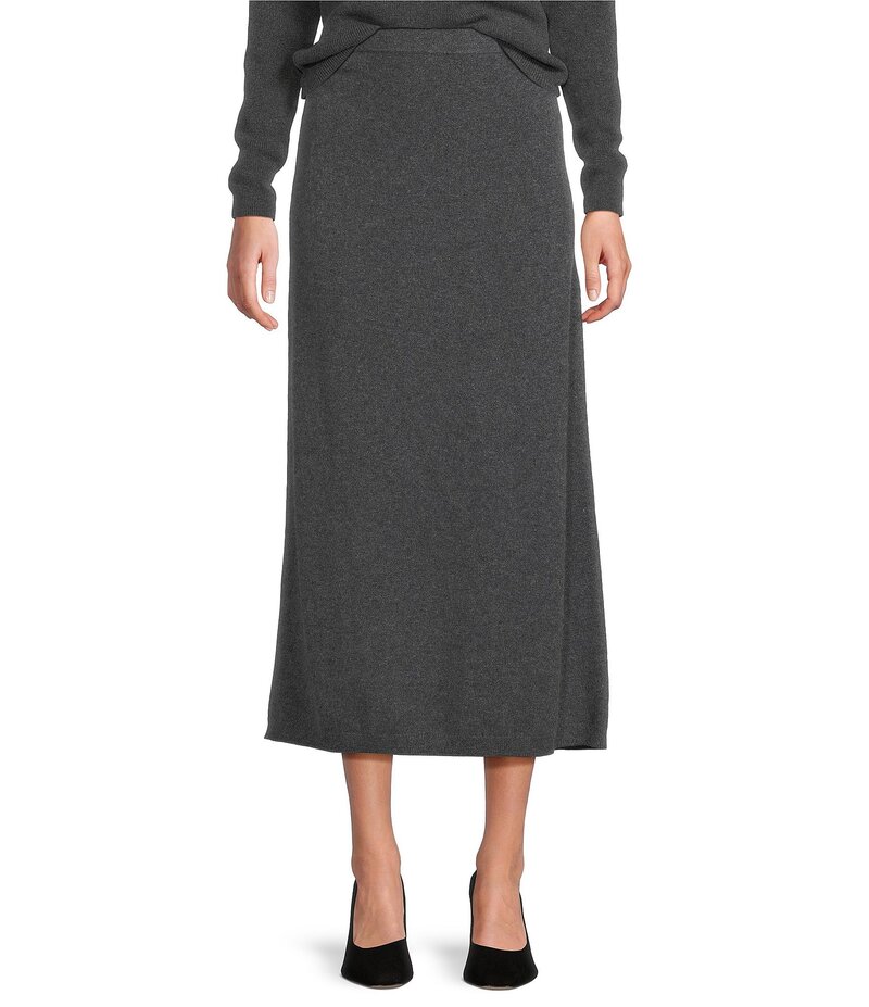 アントニオ メラーニ レディース ボトムス スカート ミディ Antonio Melani Connie Cashmere Pull-On Coordinating Midi Skirt Light Grey グレー 20,506円