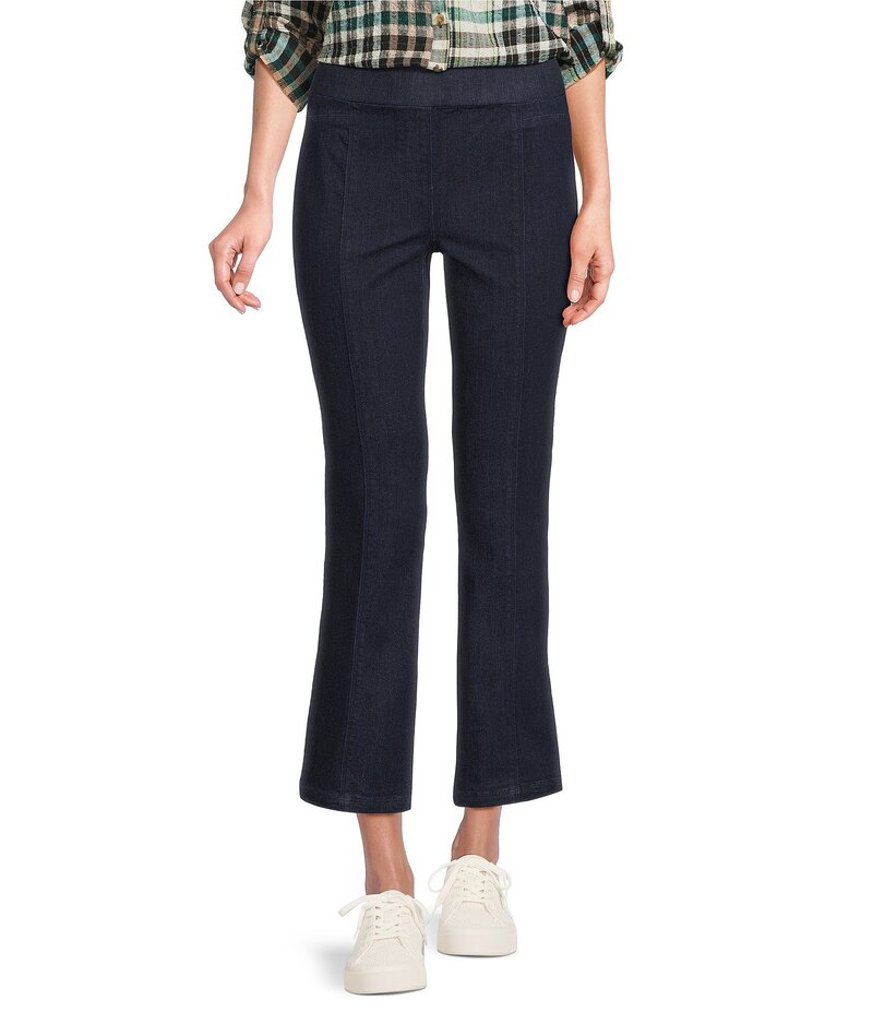 はたご屋トロ レディース ボトムス 心地好いズボン下 プチ ズボン下 ブーツ Intro Petite Size Bella Pull-On Baby Boot Leg Pants Freedom Dark Wash