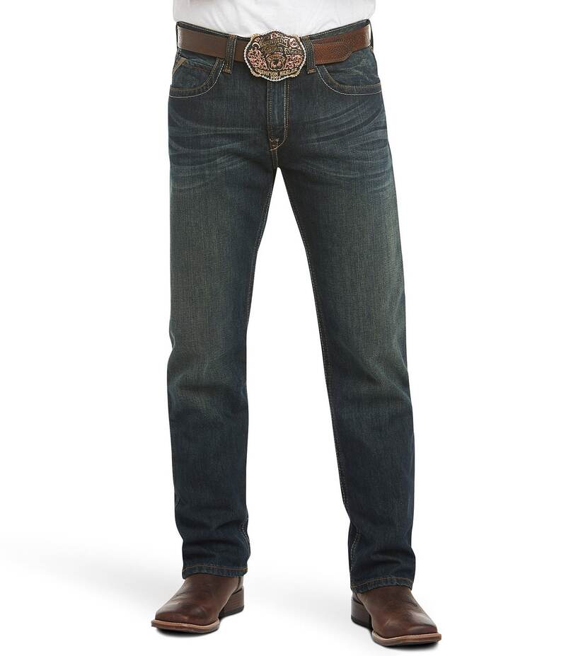 アリアト メンズ ボトムス デニムパンツ リラックスフィット ブーツカット トール ブーツ ジーンズ AriatR Big & Tall M2 Relaxed Fit Bootcut Jeans Blue ブルー 21,560円