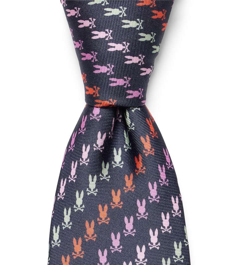 楽天市場】Psycho Bunny ラケット総柄ストライプネクタイ サイコバニー