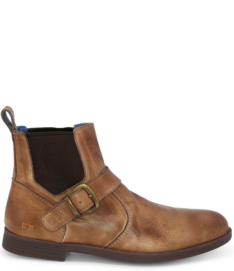ベッドステュ メンズ シューズ ブーツ・レインブーツ チェルシーブーツ チェルシー ブーツ なめし革 Bed Stu Men\u0027s Michelangelo Rustic Leather Chelsea Boots Tan タン